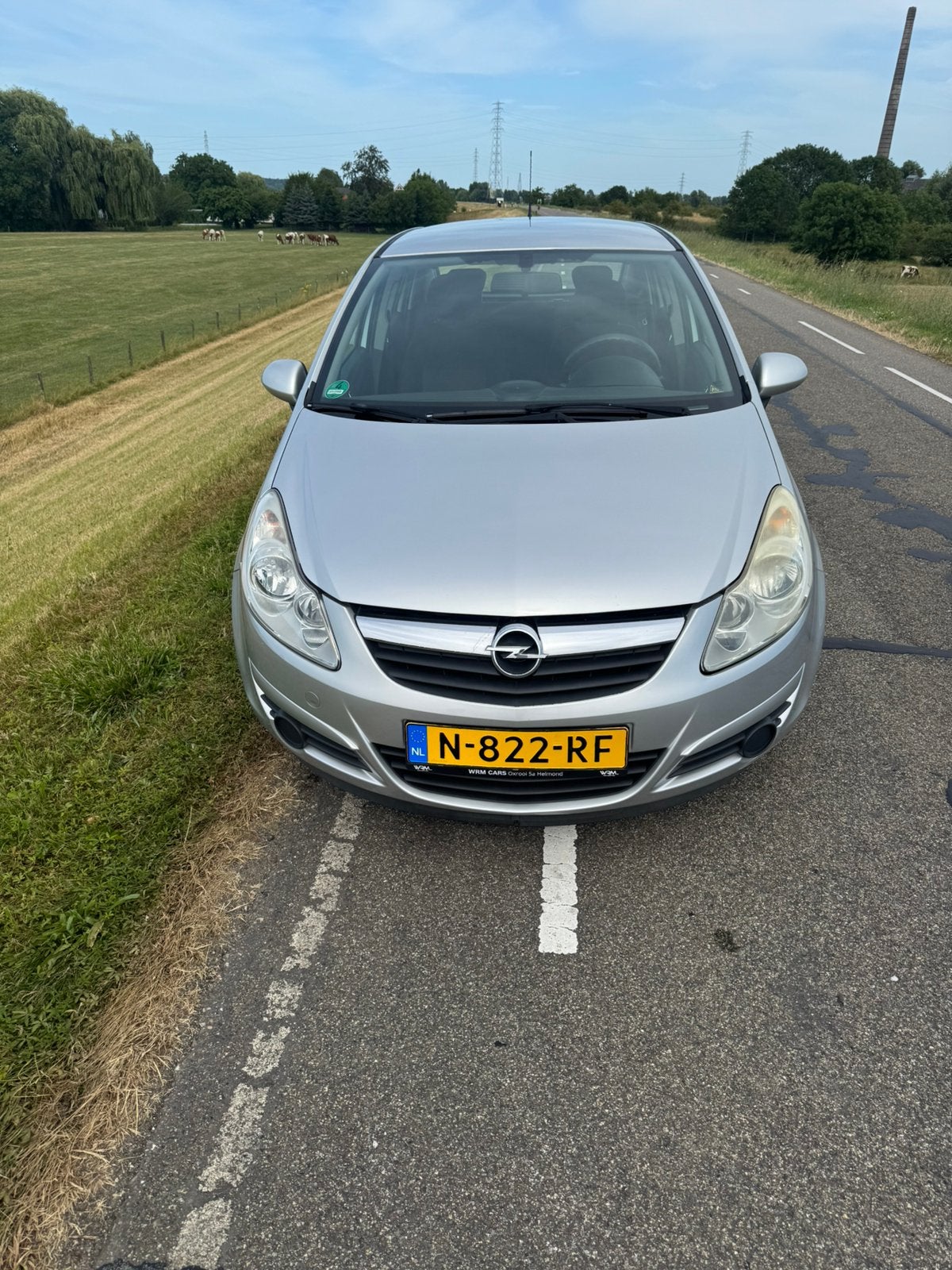 Opel Corsa 1.0 12V 5D 2009 Grijs, Auto's, Voorwielaandrijving, 40 €/maand, 1045 kg, Bedrijf