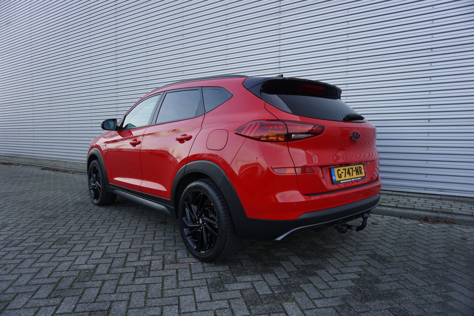 Hyundai Tucson 1.6 CRDi 48V N-Line AUTOMAAT - Climate / Navi, Auto's, Automatische klimaatregeling, 136 pk, Gebruikt, Euro 6