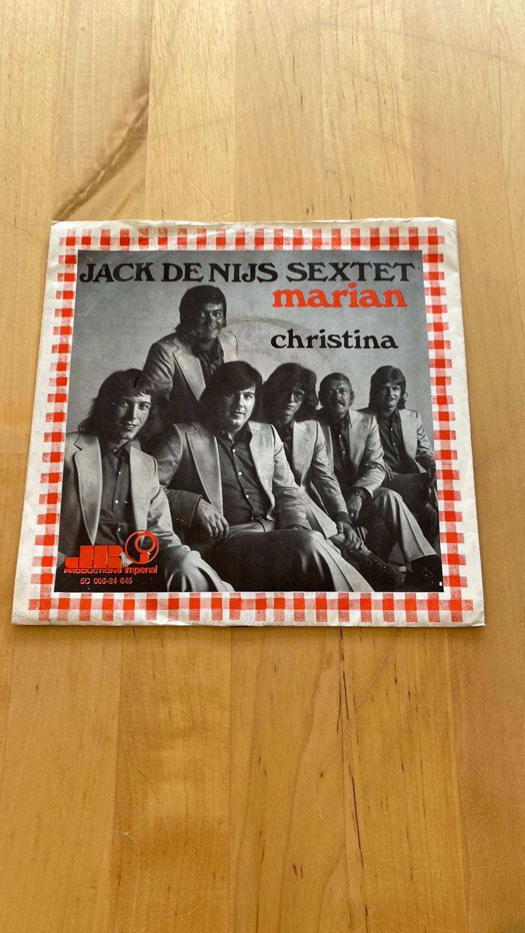 Vinyl single Jack de Nijs sextet - Marian, Ophalen of Verzenden, Zo goed als nieuw, Nederlandstalig