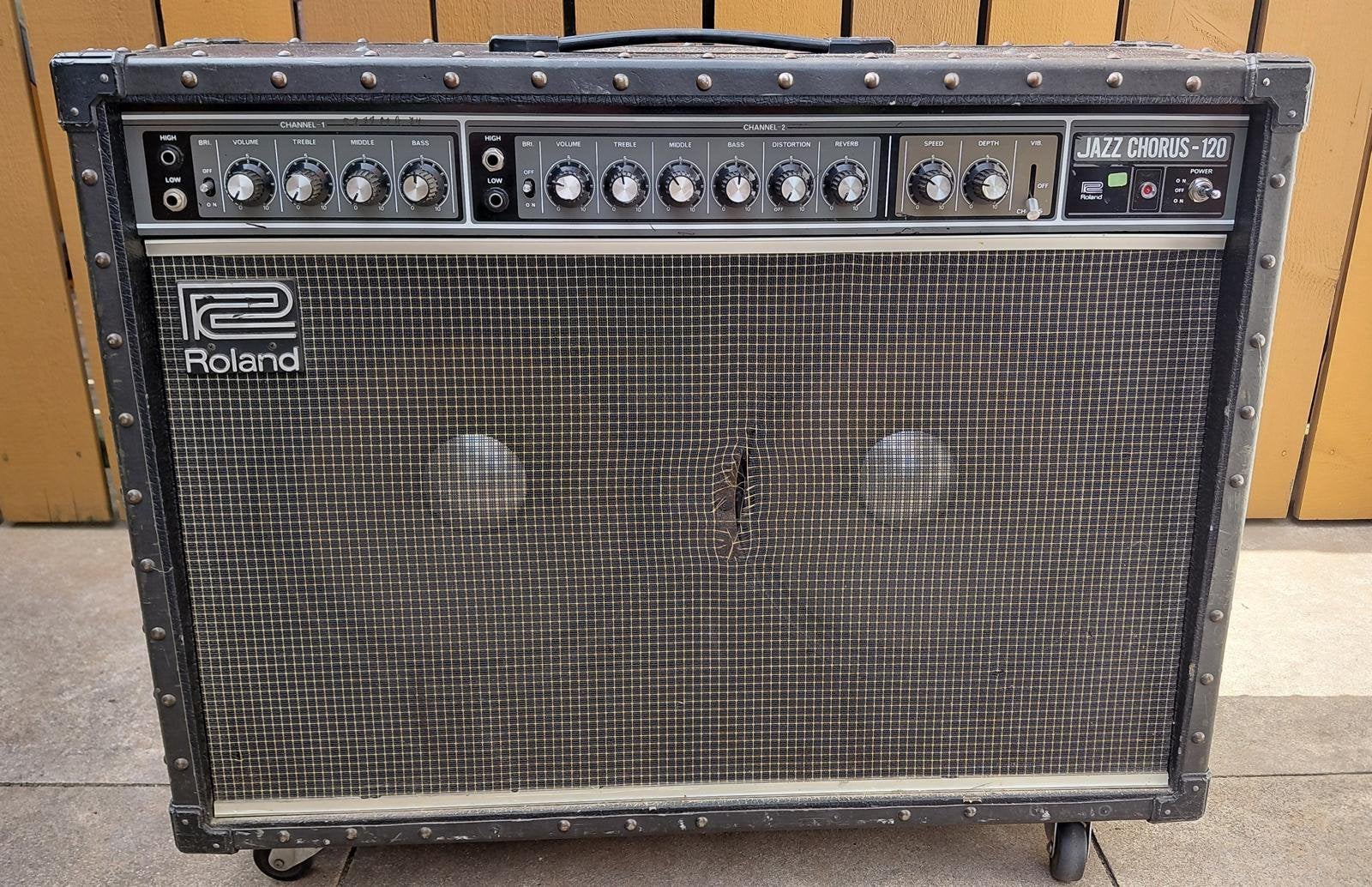 Roland Jazz Chorus jc 120, Ophalen, Gebruikt, 100 watt of meer