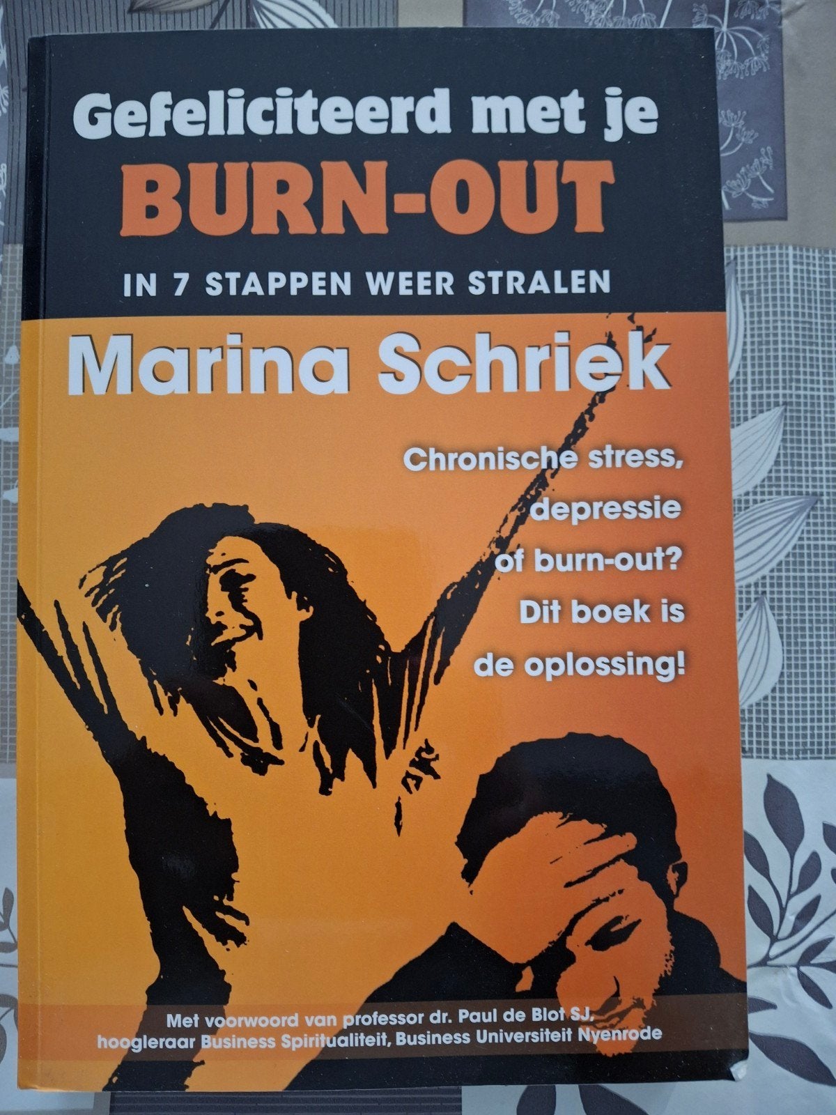 Gefeliciteerd met je BURN-OUT - Marina Schriek, Ophalen of Verzenden, Zo goed als nieuw, Marina Schriek