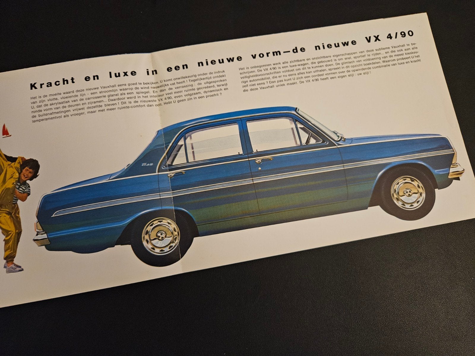 Brochure Vauxhall VX 4/90 1965, Ophalen of Verzenden, Zo goed als nieuw, Overige merken