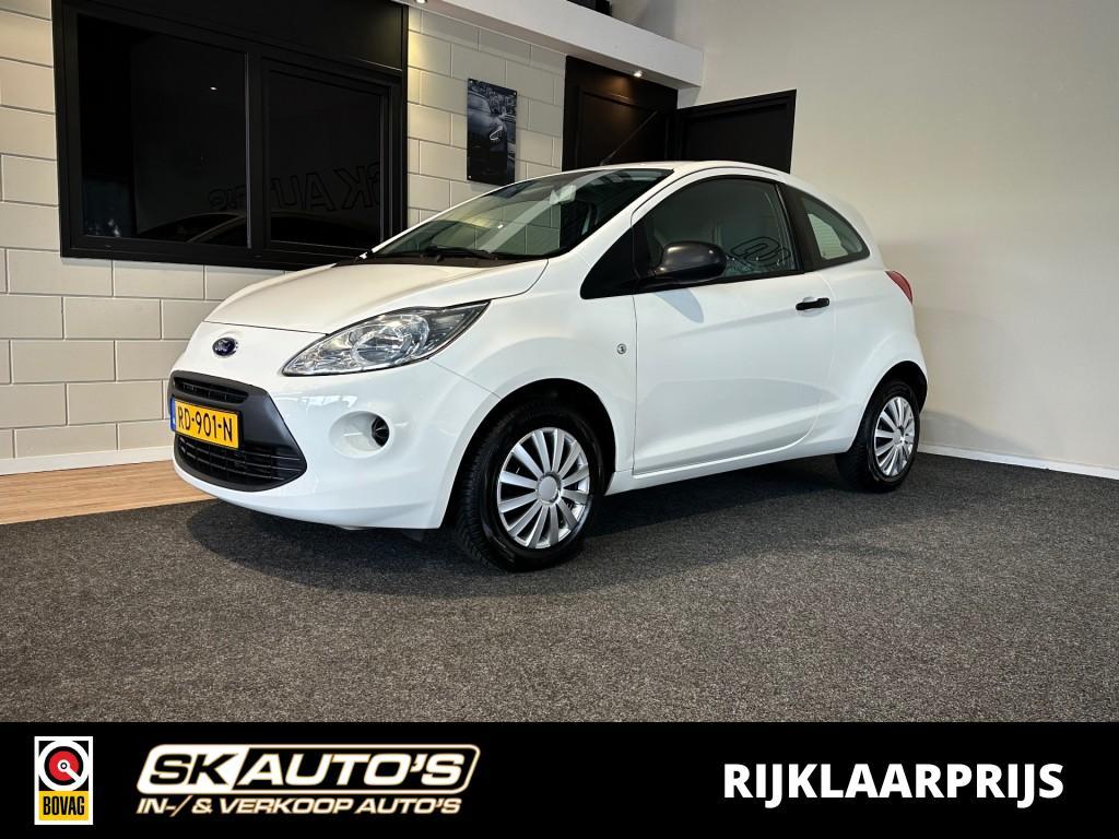 Ford KA 1.2 KARAKTER S/S AIRCO l NW DISTR RIEM l ALL IN PRIJ, Gebruikt, 4 cilinders, 4 stoelen, Wit