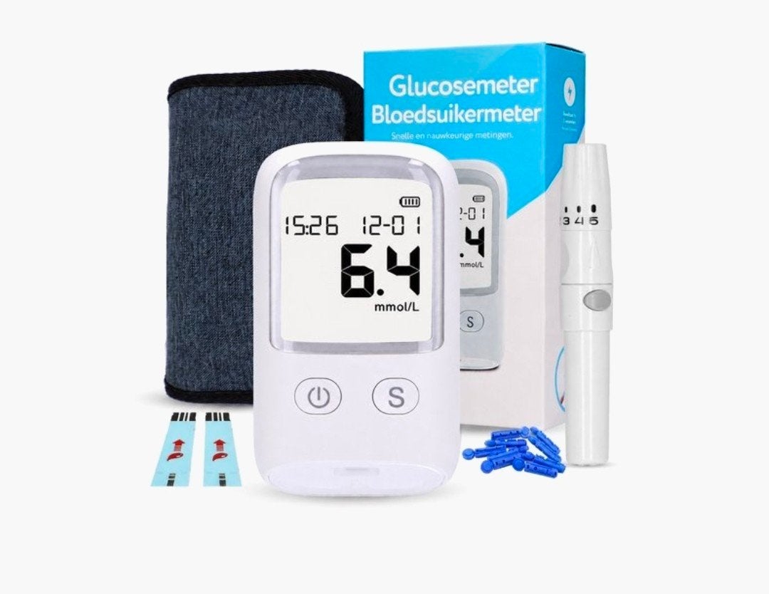 glucose meter set Mercento NIEUW, Diversen, Verpleegmiddelen, Nieuw, Ophalen of Verzenden, Babijhandel@gmail.com, Handelsonderneming BABIJ