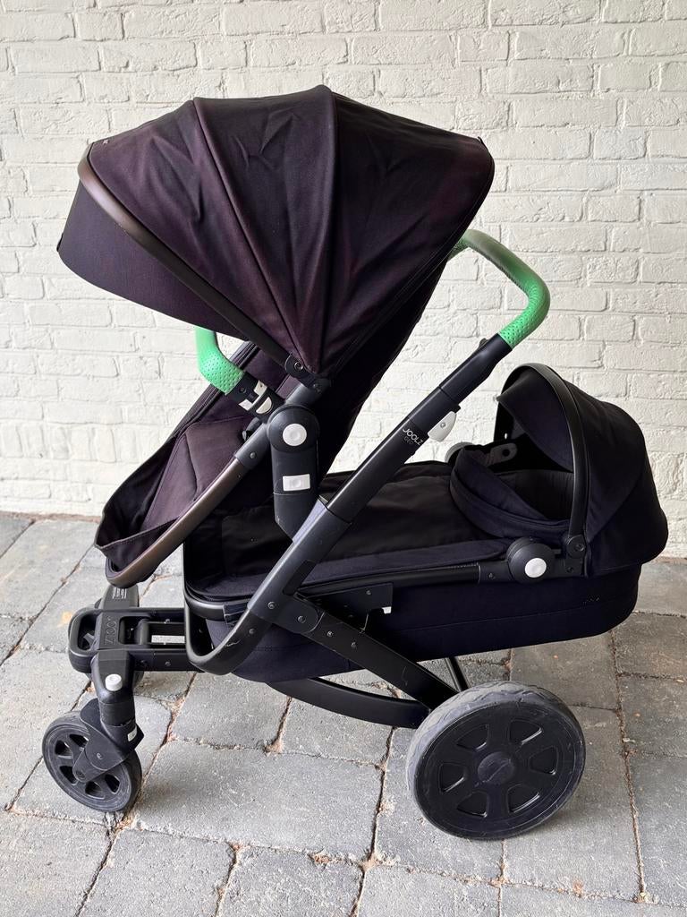 Joolz Geo 2 Duo Kinderwagen met complete uitbreidingsset, Verstelbare duwstang, Zo goed als nieuw, Combiwagen, Ophalen