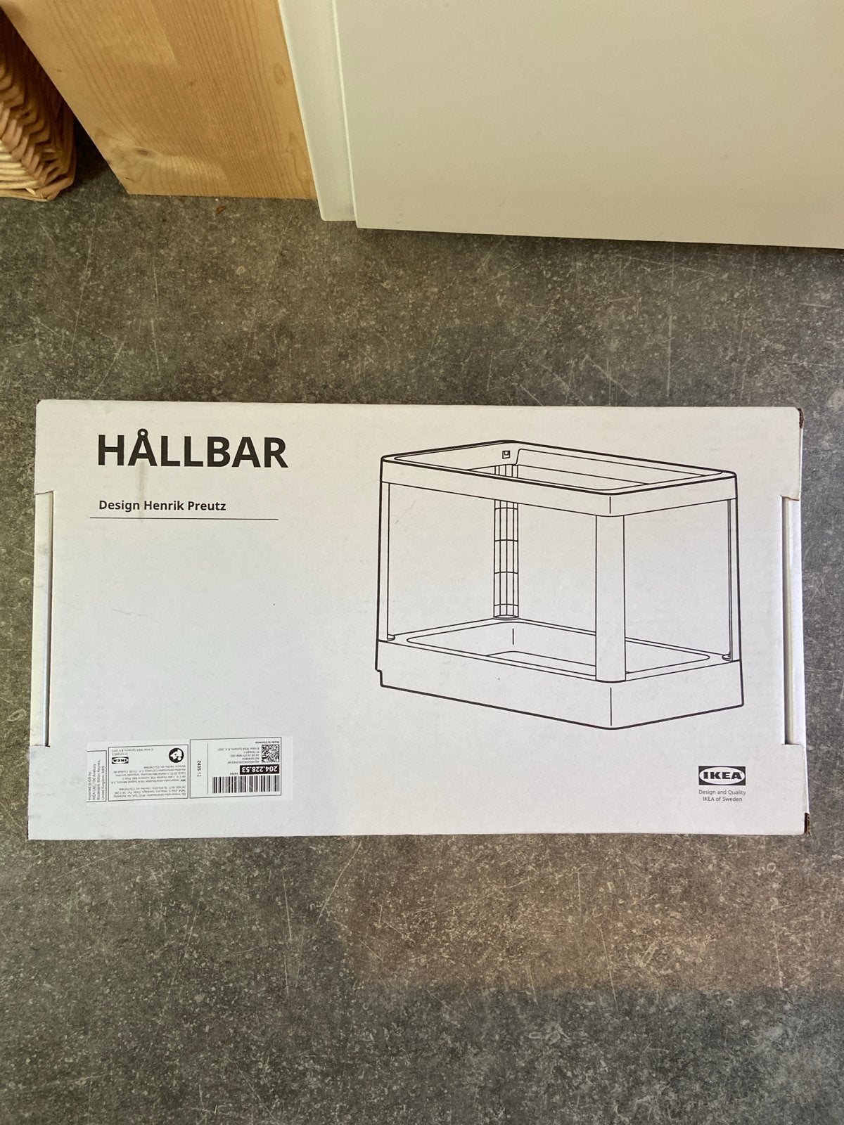 IKEA HÅLLBAR Afvalbak/Opbergbak - Nieuw in doos, Huis en Inrichting, Ophalen, Nieuw