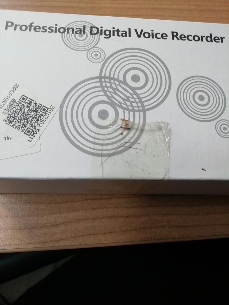 Professionele Digitale Voice Recorder - Hartvormig, Ophalen of Verzenden
