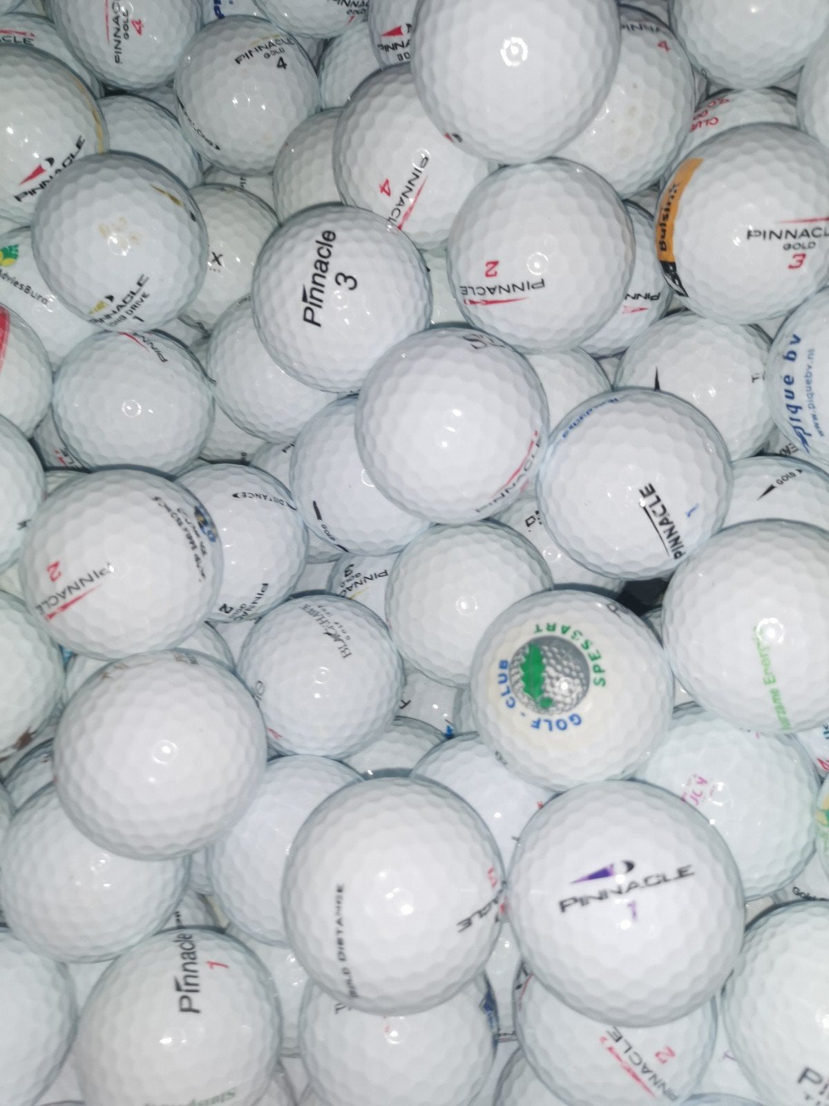 Pinnacle gold golfballen 100 stuks AAAA kwaliteit, Ophalen of Verzenden, Bal(len)