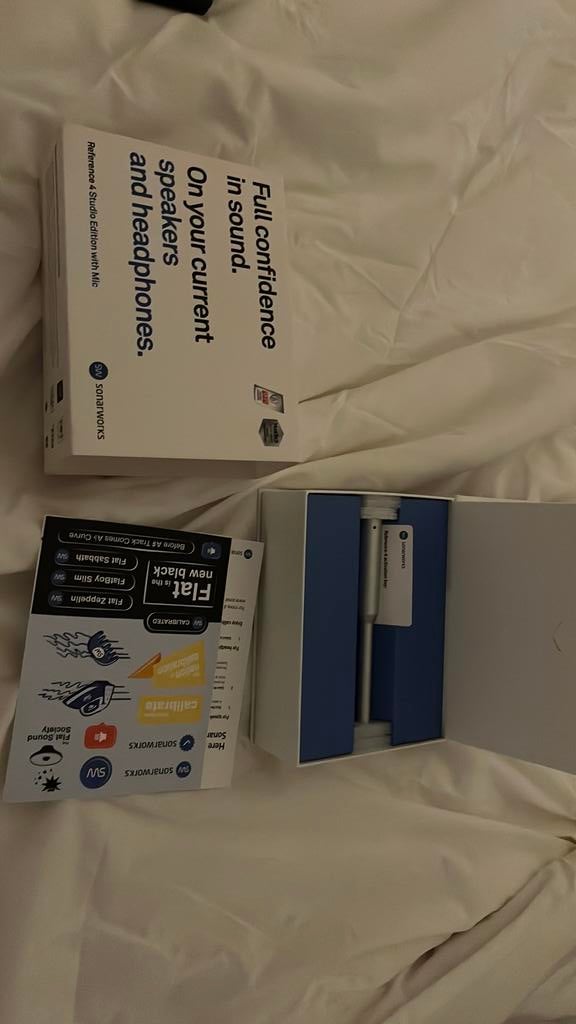 Sonarworks Reference Microfoon, Ophalen, Gebruikt