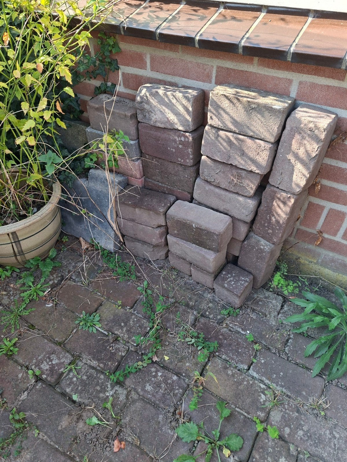 Gratis bakstenen!, Ophalen, Gebruikt, Bakstenen