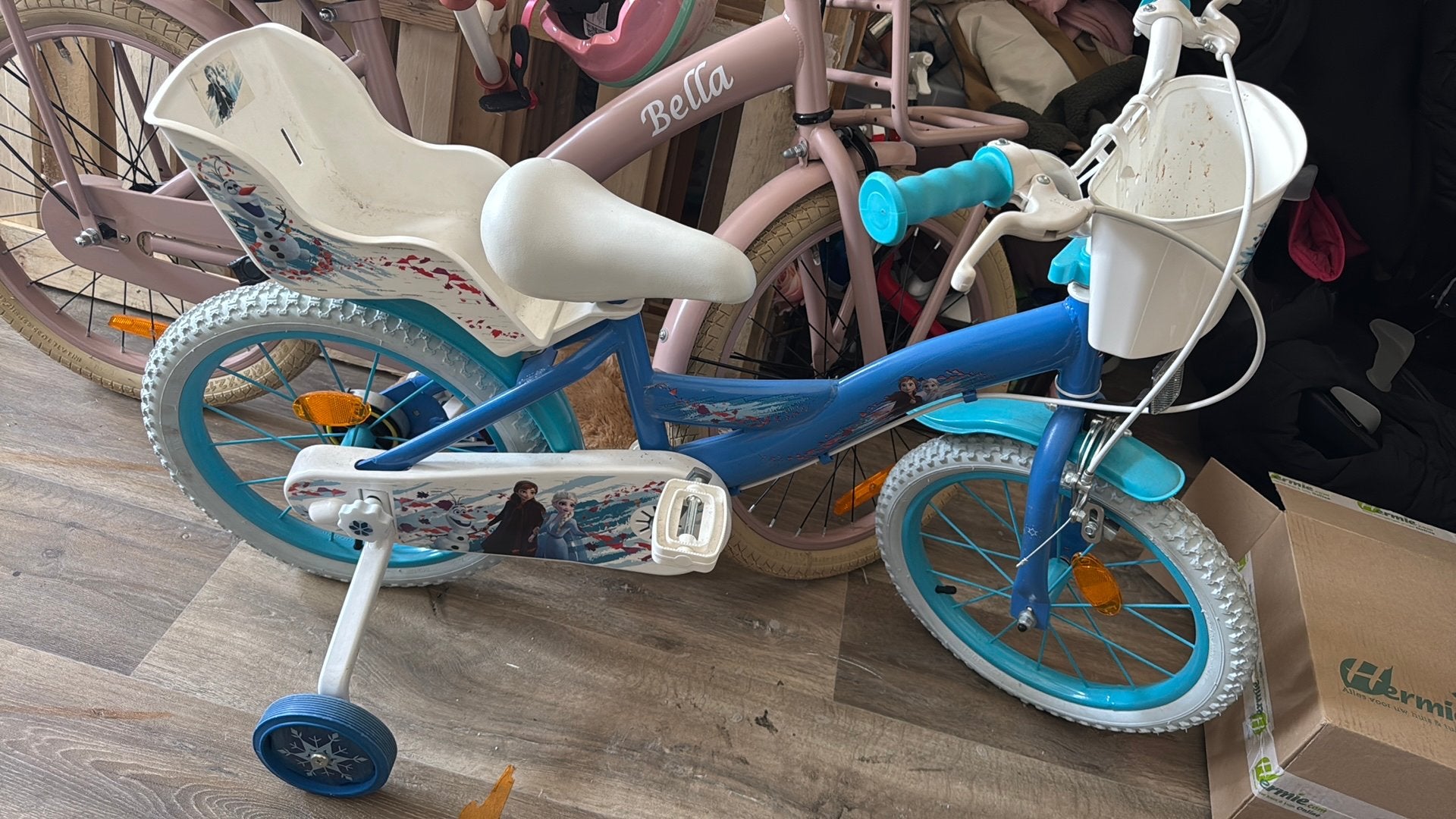 Elza kinder fiets, Ophalen, Zo goed als nieuw, 16 tot 20 inch