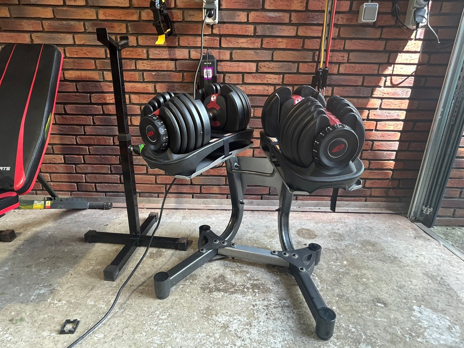 Complete Fitness Set, Bowflex, Halters, Kettlebells, Ophalen, Gebruikt, Kettlebell