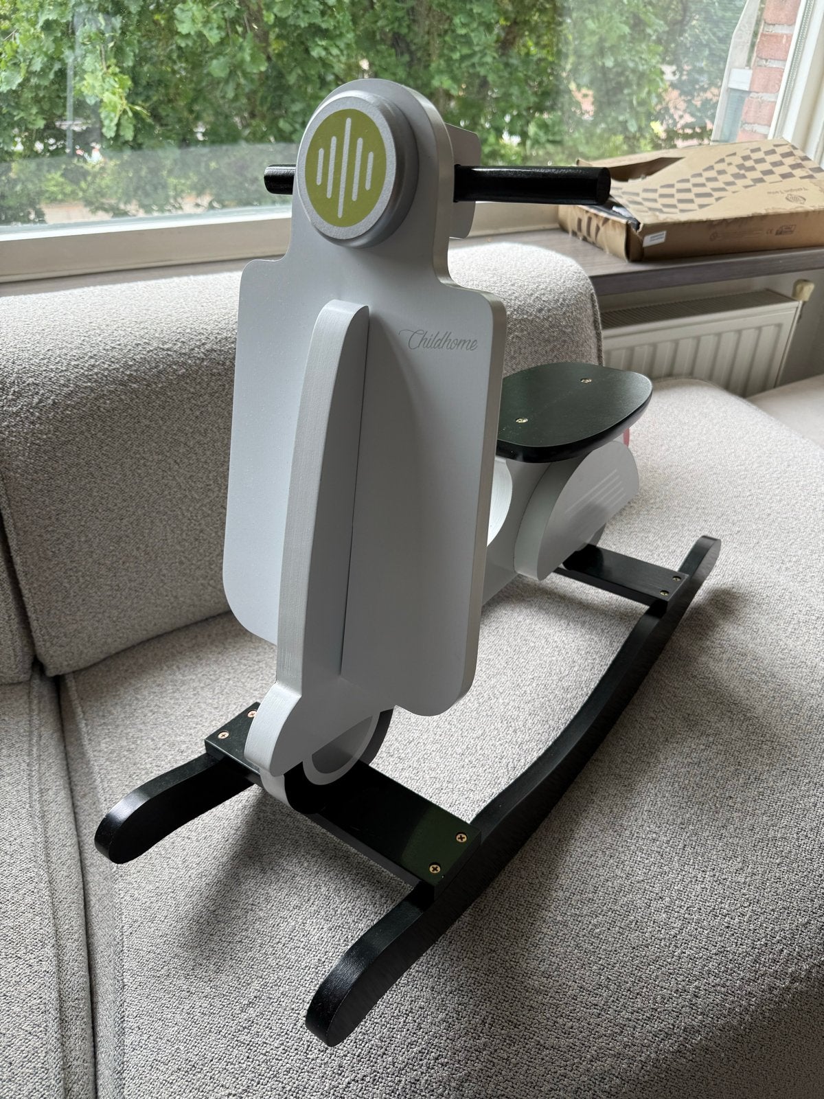 Childhome Schommel scooter - Wit - Nieuwstaat, Ophalen, Zo goed als nieuw, Jongen of Meisje