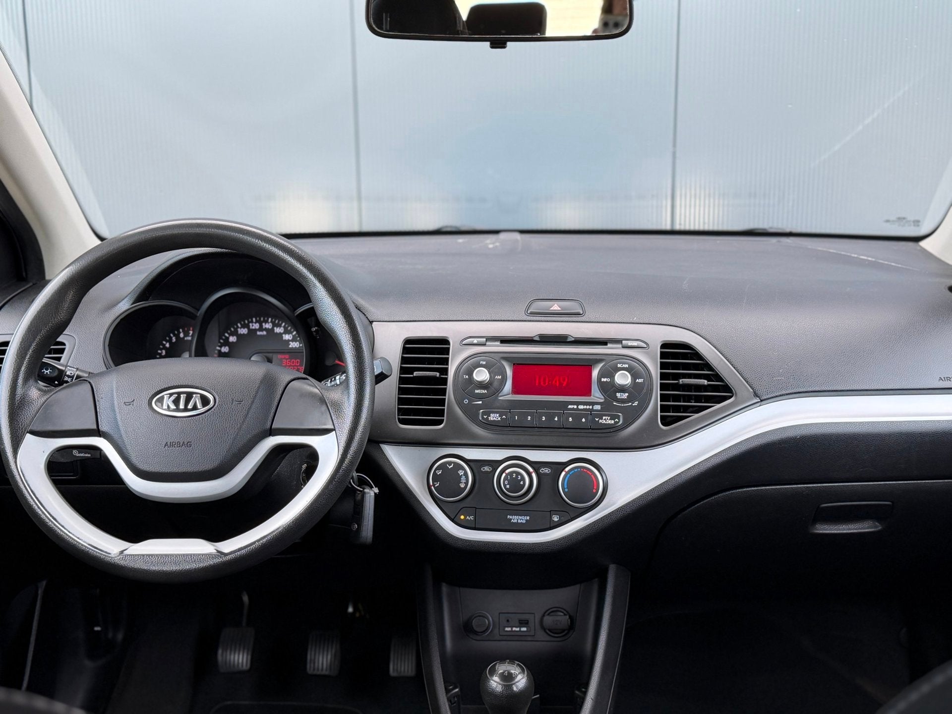 Kia Picanto 1.2 CVVT Comfort Pack | NAP | CRUISE | AIRCO | 5, Auto's, Voorwielaandrijving, 86 pk, Gebruikt, Zwart