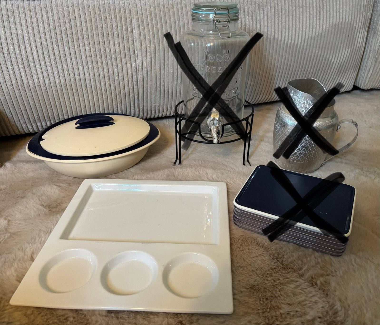 Diverse Keukenbenodigdheden, Ophalen, Meerkleurig, Overige merken, Glas
