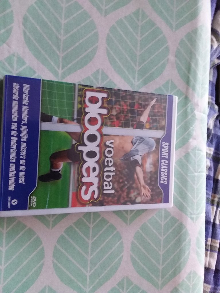 Dvd voetbal bloopers, Alle leeftijden, Ophalen of Verzenden, Zo goed als nieuw, Documentaire