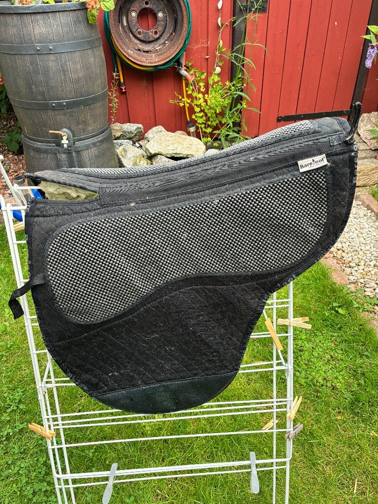 Barefoot zadeldekje / pad zwart – goede staat, Ophalen of Verzenden, Gebruikt, Zwart, Zadeldekje