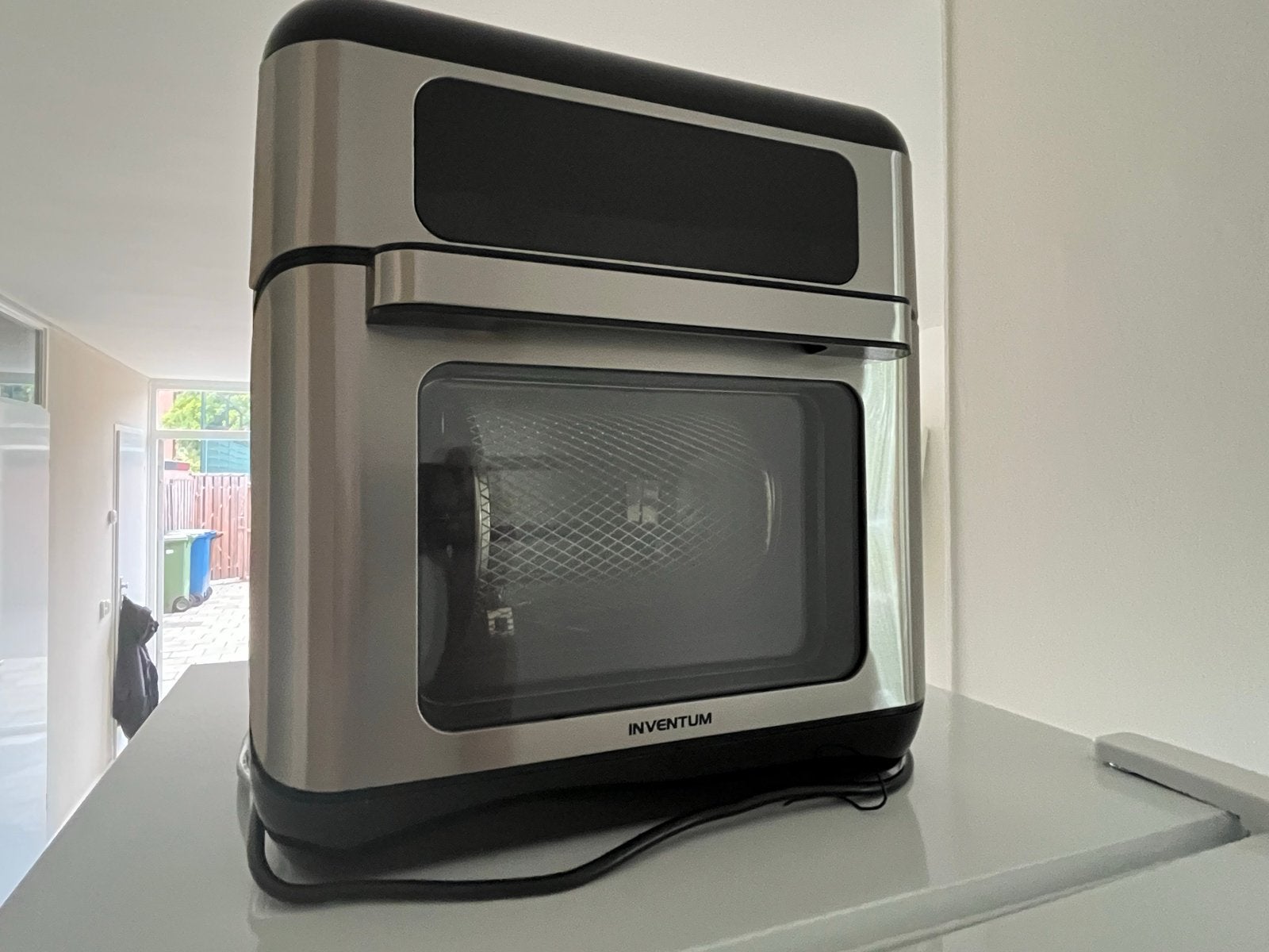 Inventum combi magnetron, zo goed als nieuw, Witgoed en Apparatuur, Airfryers, Ophalen, Zo goed als nieuw, Airfryer