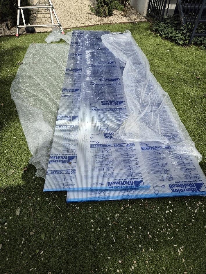 Polycarbonaat kanaalplaten 10mm 350x105 slagvast helder, Ophalen of Verzenden, Nieuw, Overige materialen, Minder dan 20 mm