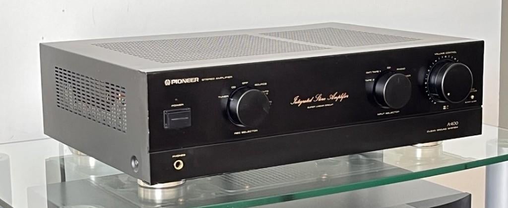 Pioneer A-400 amplifier, Gebruikt, Ophalen of Verzenden, Pioneer, 120 watt of meer