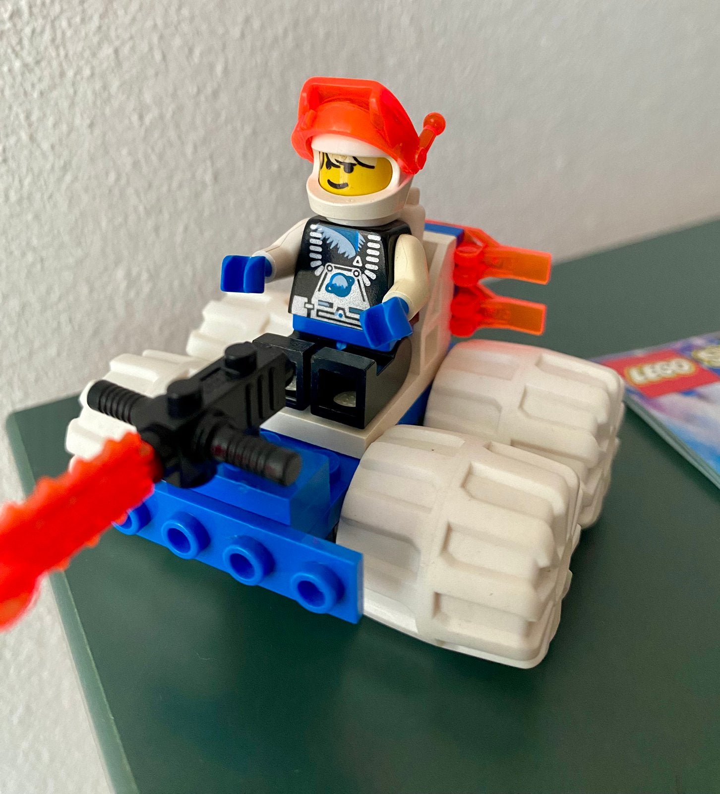 Lego 6814 Ice Tunnelator met minifig, Gebruikt, Lego, Ophalen of Verzenden, Space