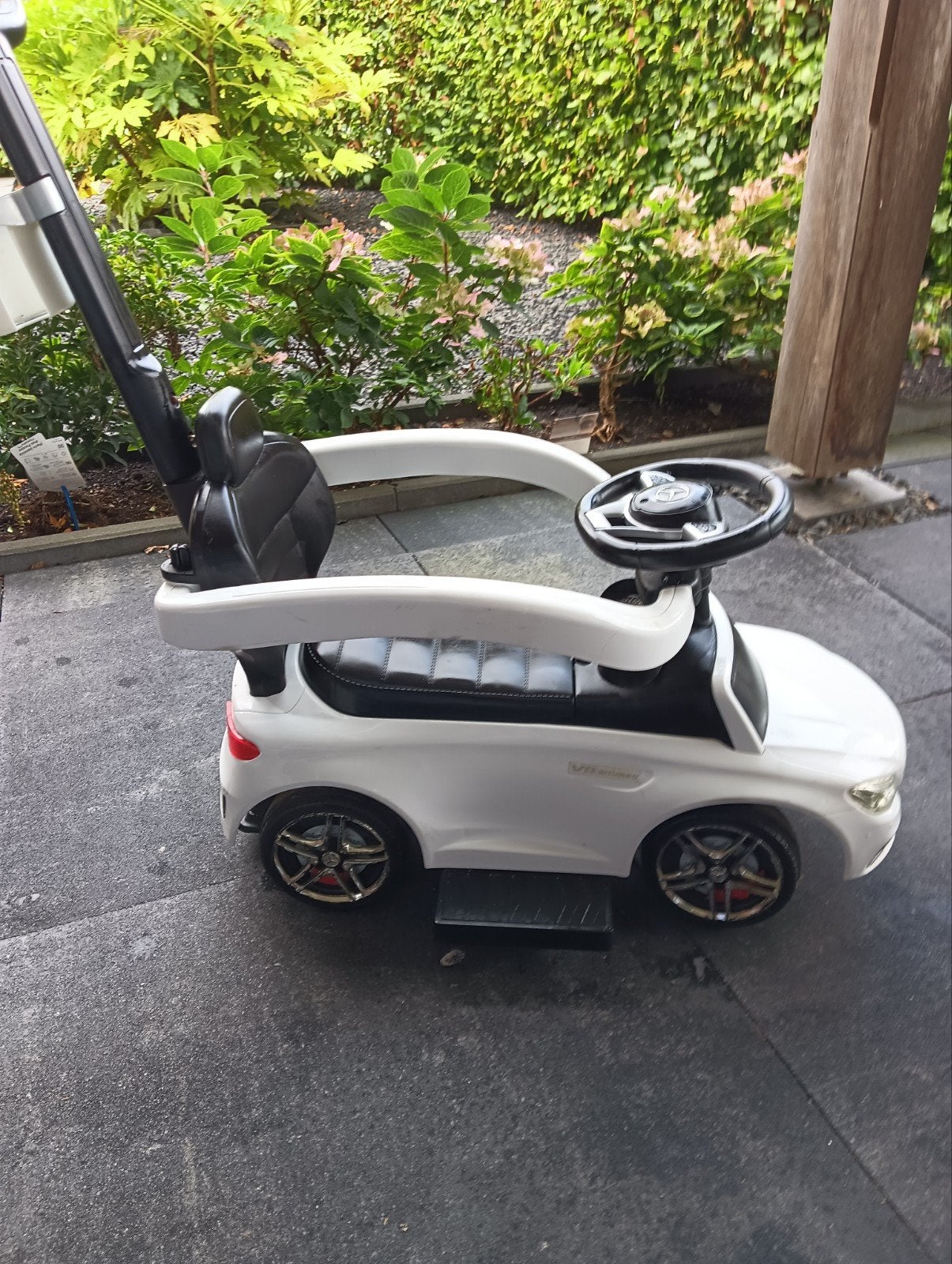 Mercedes-Benz loopauto met duwstang en opbergruimte, Kinderen en Baby's, Ophalen, Gebruikt, Loopvoertuig