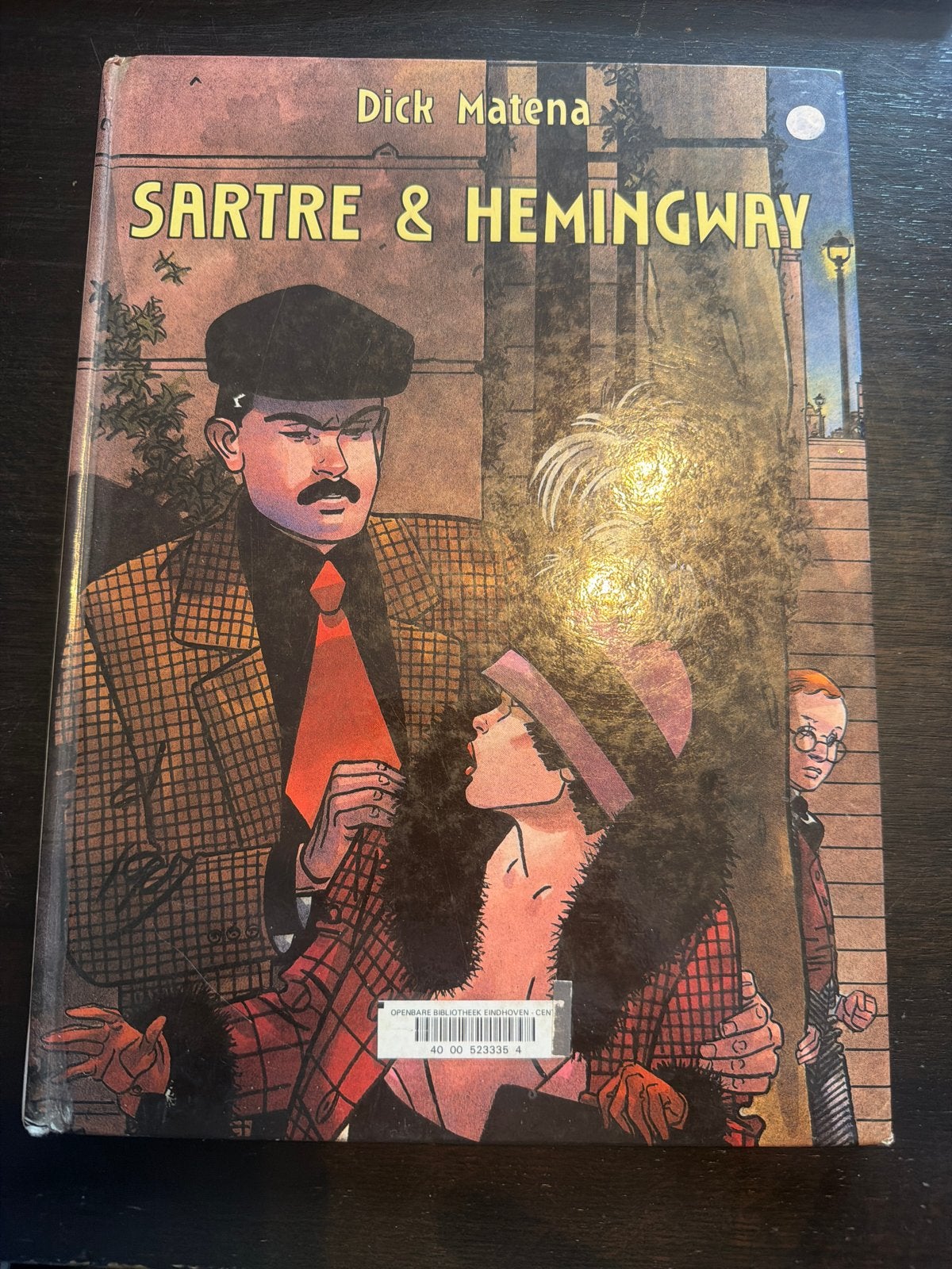 Sartre & Hemingway - Dick Matena stripboek, Eén stripboek, Ophalen of Verzenden, Gelezen