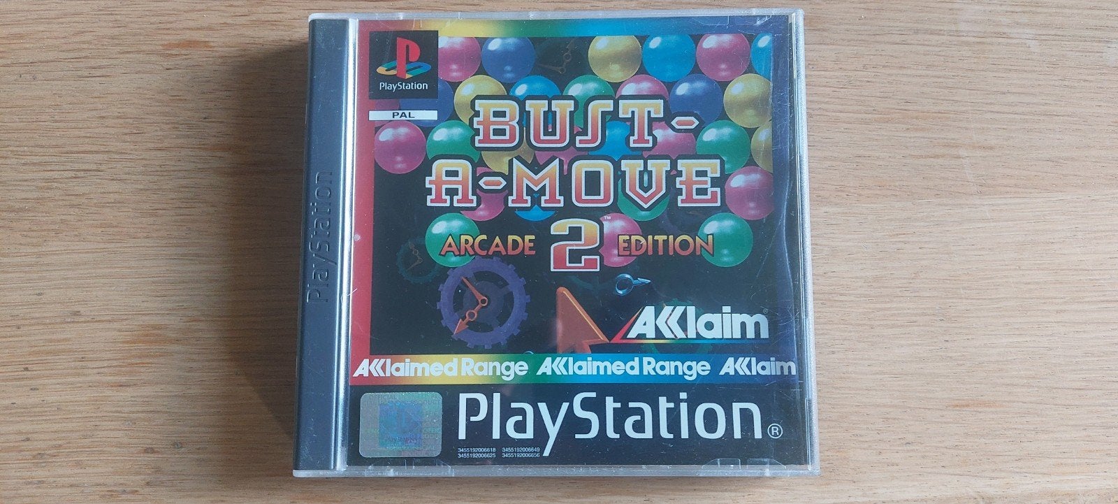 Bust-A-Move 2 Arcade Edition - PlayStation 1 (PS1), Puzzel en Educatief, Gebruikt, 2 spelers, Eén computer