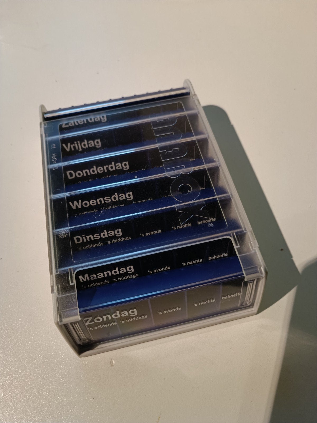 Anabox medicijnbox voor 7 dagen, Ophalen of Verzenden