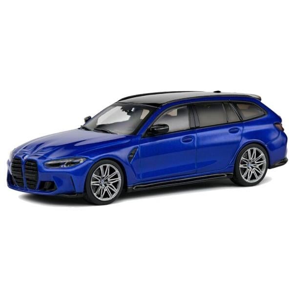 BMW M3 Touring (G81) 2023 Blauw Modelauto 1/43 Solido, Hobby en Vrije tijd, Modelauto's | 1:43, Solido, Auto, Solido, Nieuw