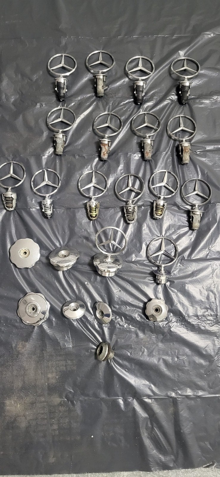 Mercedes-Benz Emblemen en Sterren - Diverse Modellen, Ophalen of Verzenden, Gebruikt, Mercedes-Benz