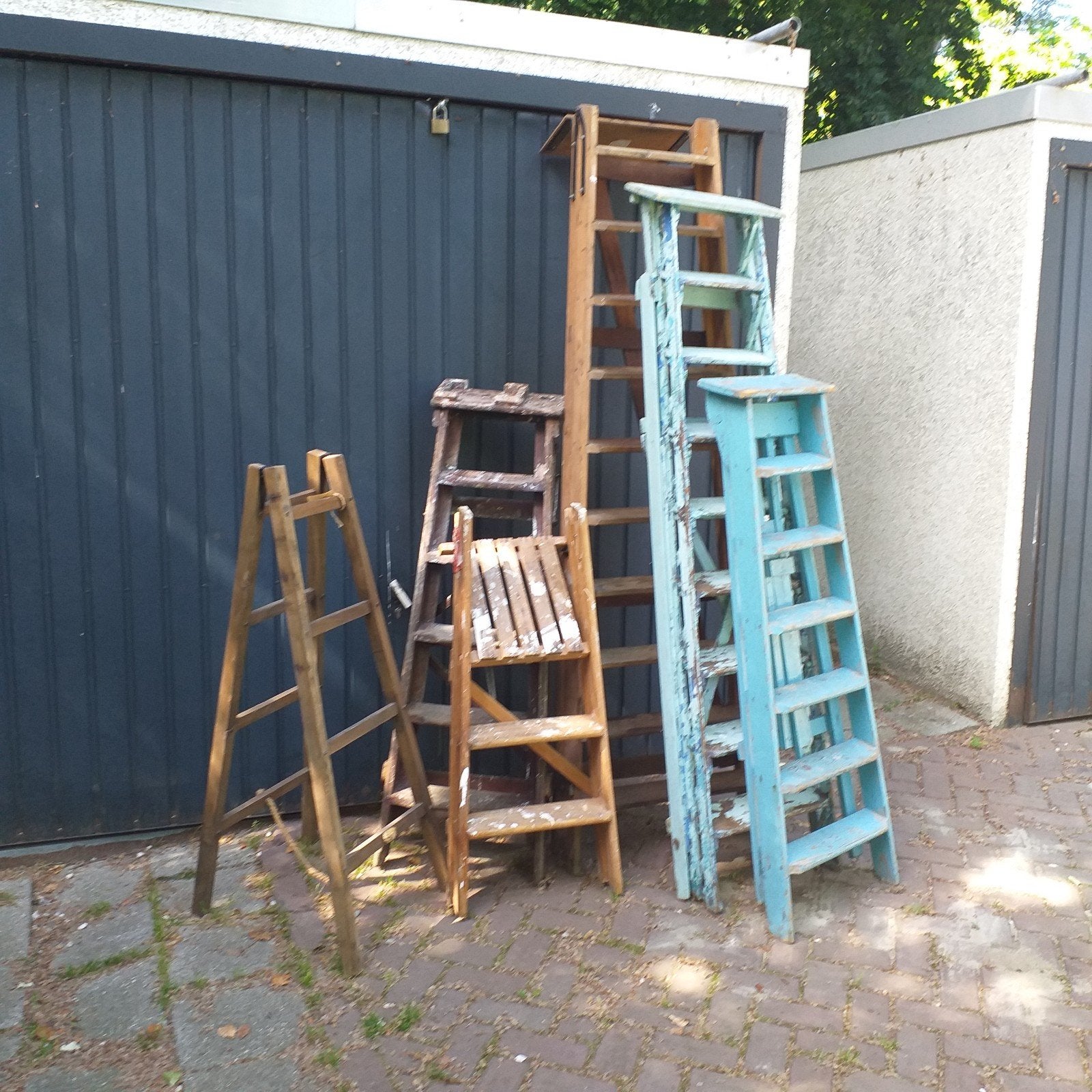 huishoudtrap, ladder , fruitladder, schilderstrap v.a 15,-, Ophalen
