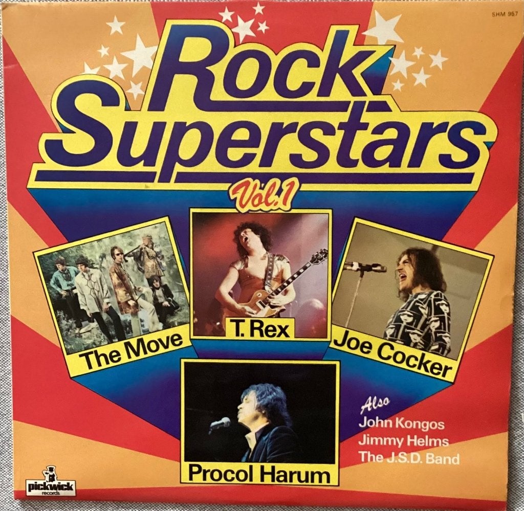 Rock Superstars vol. 1, LP, Gebruikt, Ophalen of Verzenden, Pop