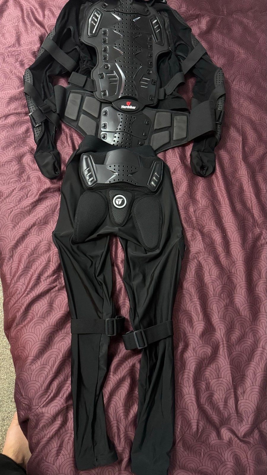 Herobiker Motorcross Beschermende Kleding Set, maat S, Ophalen of Verzenden, Tweedehands, Heren, Motorcrosskleding