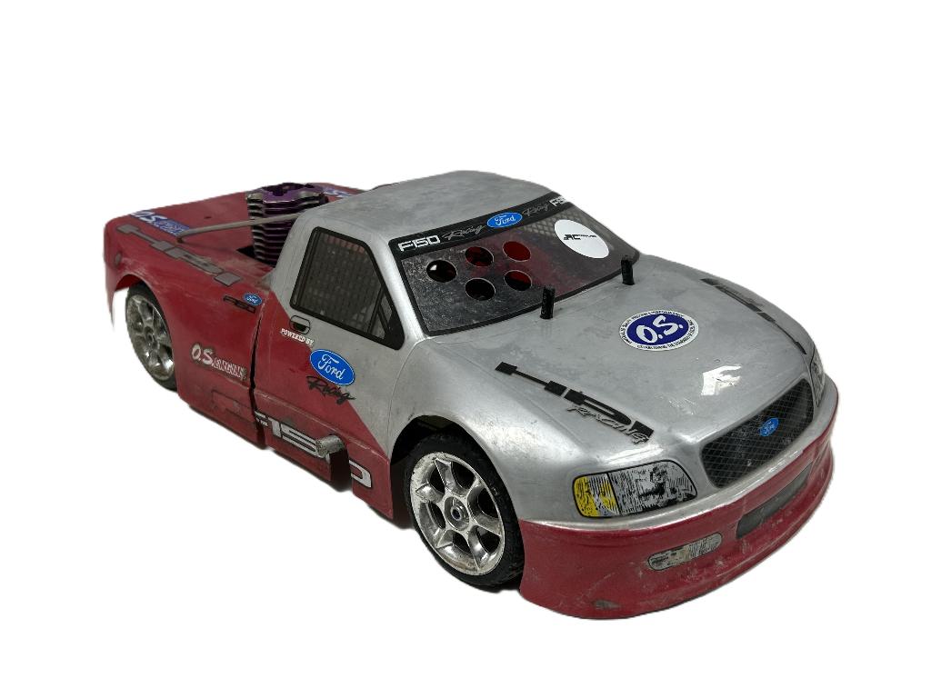 Ford F-150 nitro 1/10 rc auto, Gebruikt, Ophalen of Verzenden, Schaal 1:10, Auto onroad