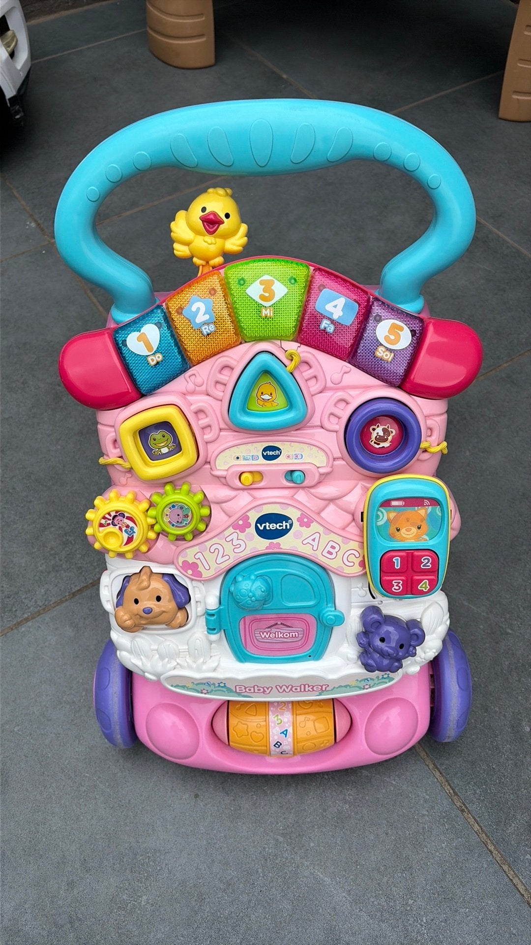 V tech babywalker, Kinderen en Baby's, Speelgoed | Vtech, Ophalen of Verzenden, Zo goed als nieuw, 6 maanden tot 2 jaar