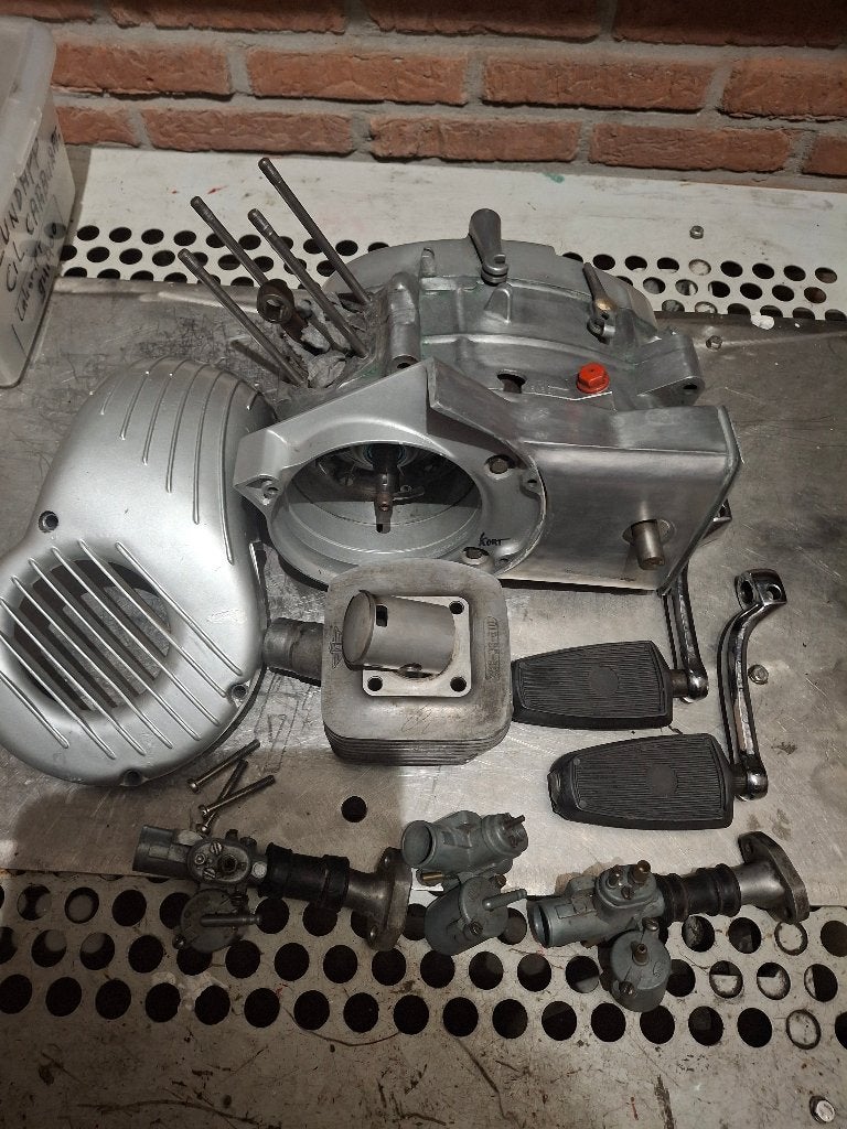 Zundapp motorblok 3 handversnelling, Ophalen of Verzenden, Gebruikt, Blok
