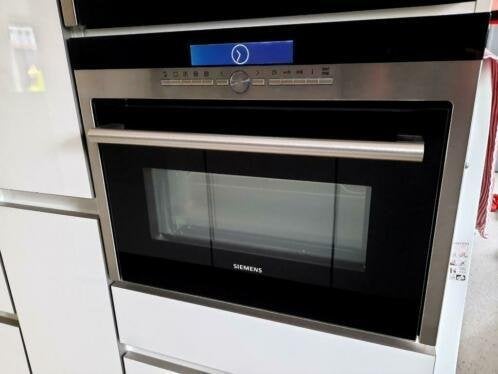 Siemens combimagnetron inbouw HB86P575, Ophalen, Gebruikt, Siemens, Oven met grill