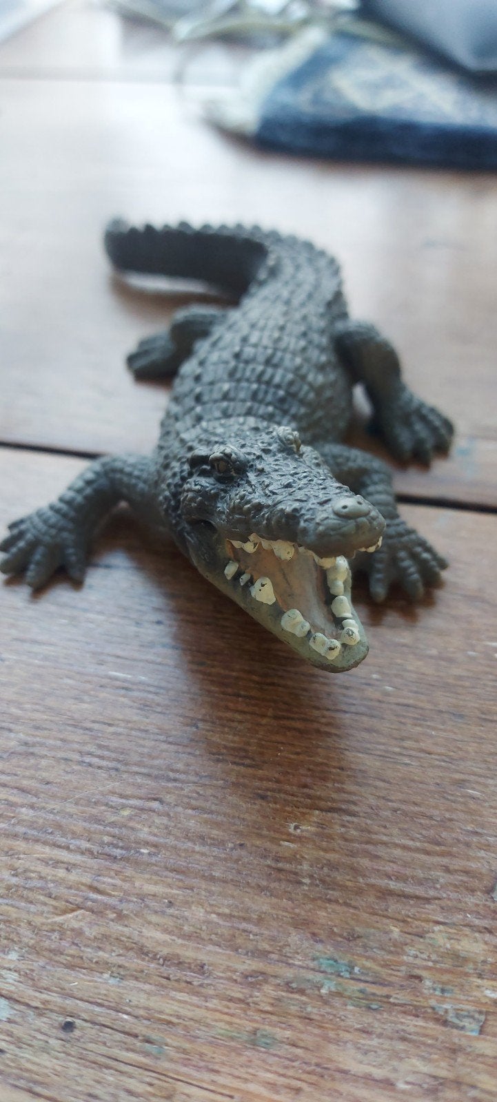 Schleich Krokodil Speelfiguur - Realistisch en Duurzaam, Ophalen of Verzenden, Gebruikt