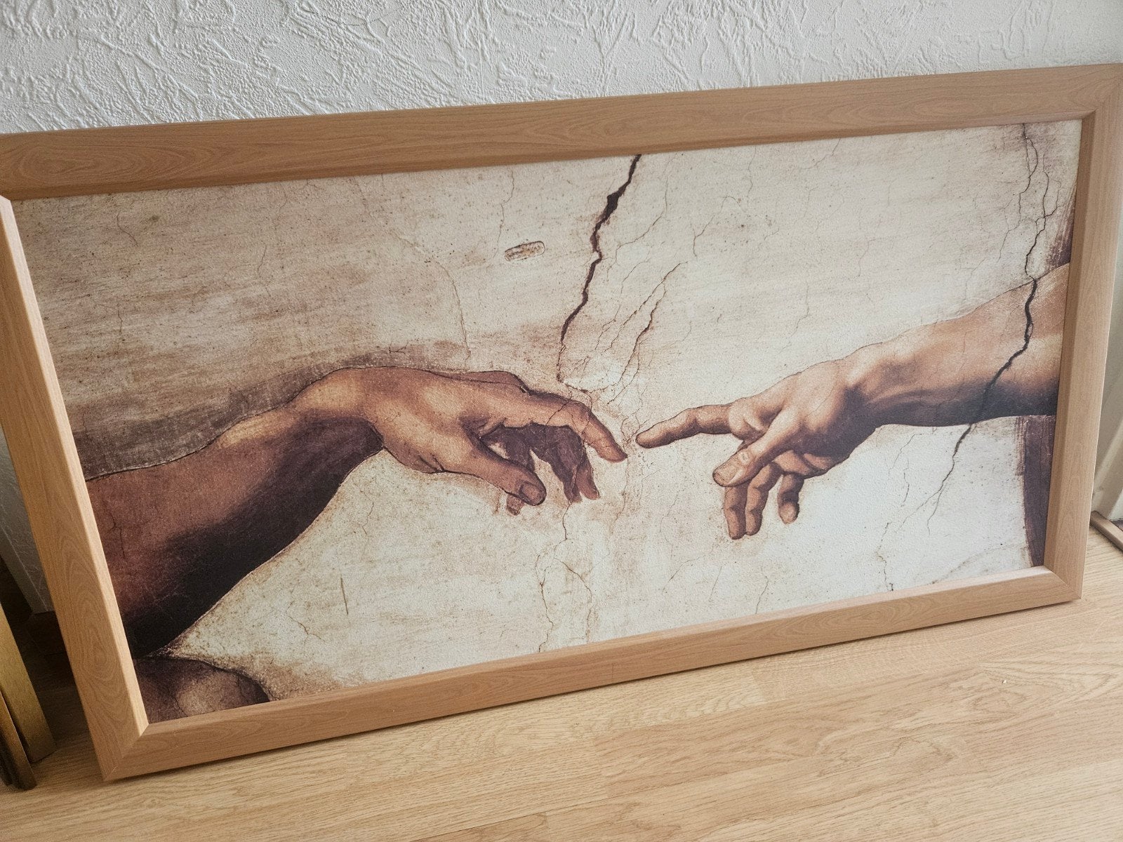 Schilderij: Winterlandschap met huisje en beek, Antiek en Kunst, Kunst | Schilderijen | Klassiek, Ophalen of Verzenden