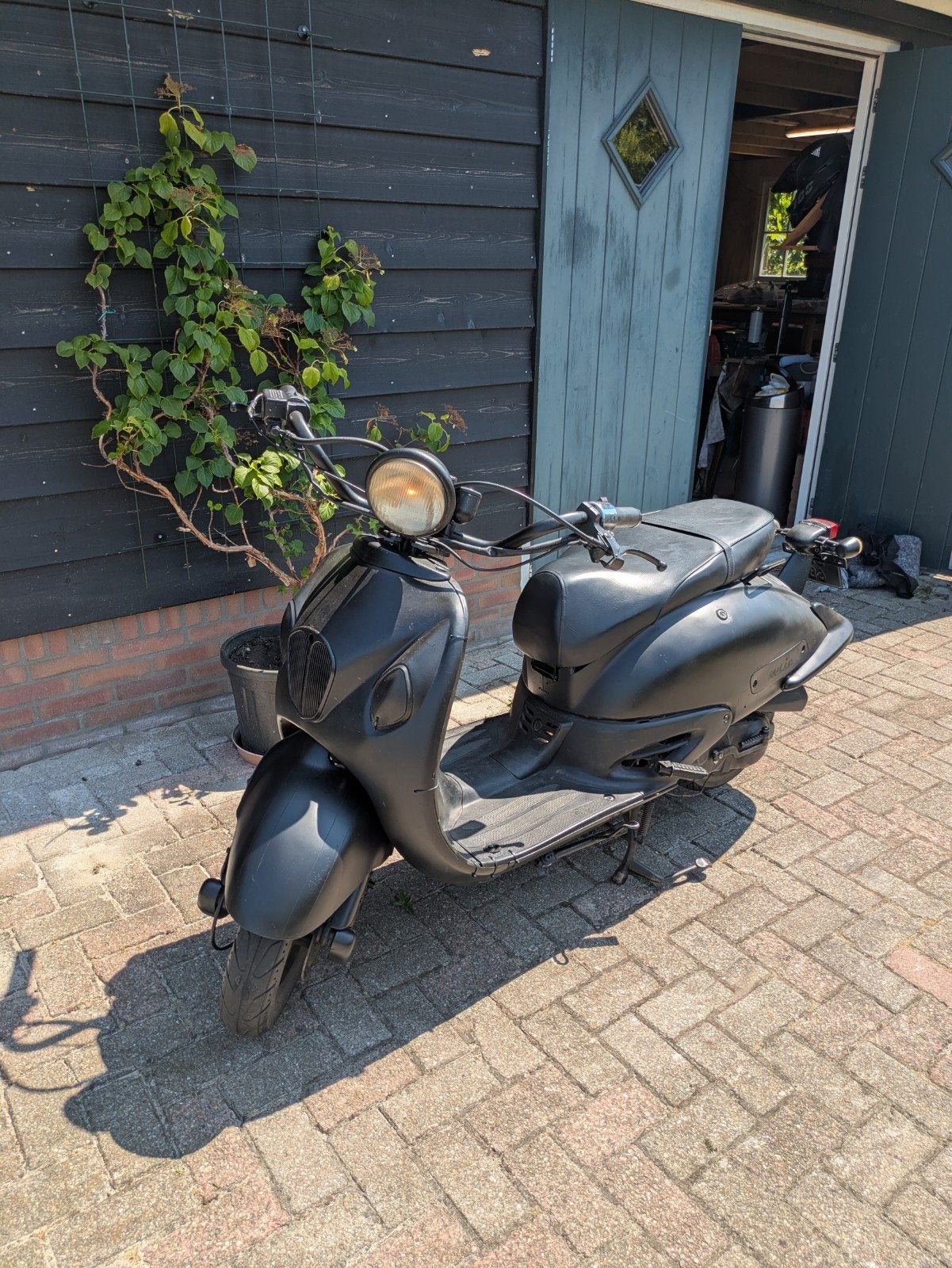 La Souris Grande Retro Scooter, Fietsen en Brommers, Scooters | Overige merken, Ophalen, Gebruikt, Benzine, Overige merken