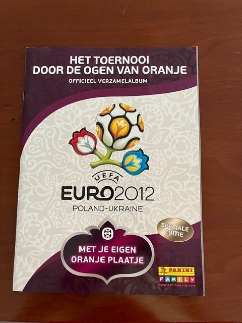 Panini EURO 2012, Ophalen of Verzenden, Zo goed als nieuw, Buitenlandse clubs, Poster, Plaatje of Sticker