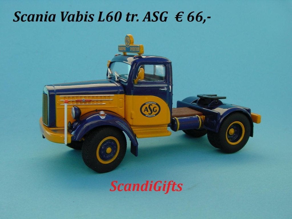 NZG scania L 60 asg, Ophalen of Verzenden, Nieuw, Bus of Vrachtwagen, NZG