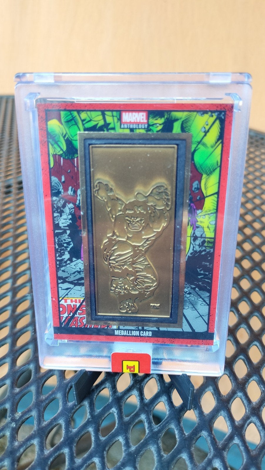 Panini Marvel Anthology Medallion Card, Ophalen of Verzenden, Zo goed als nieuw