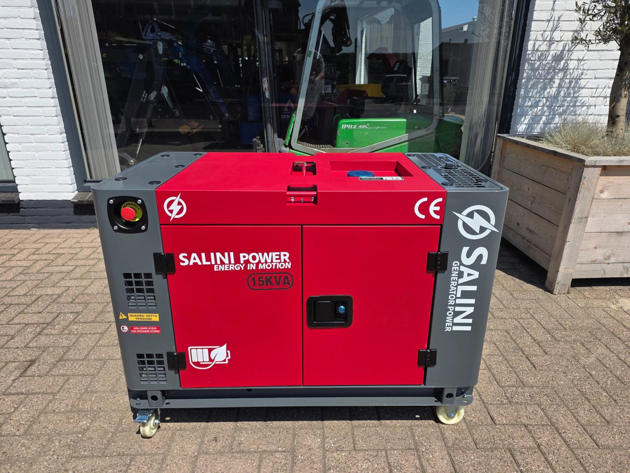 Hinowa Salini 15 kva generator aggregaat 2026 diesel