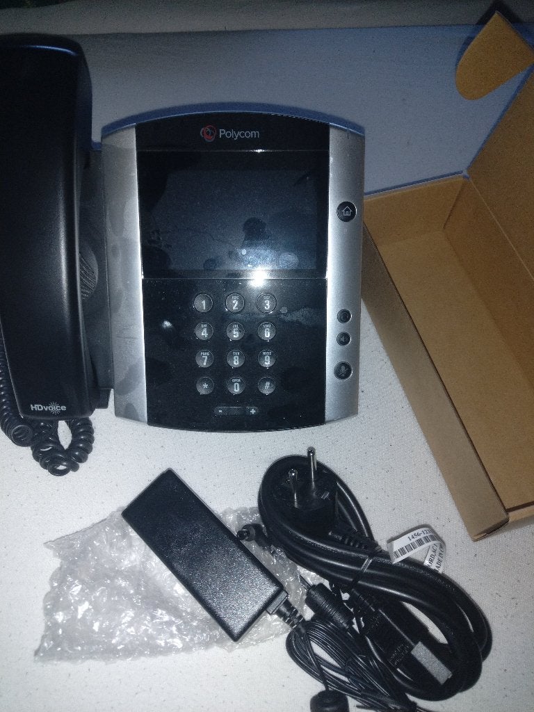 Polycom VVX 601 Skype VoIP Telefoon – Zo goed als nieuw, Ophalen of Verzenden, Zo goed als nieuw, Telefoon