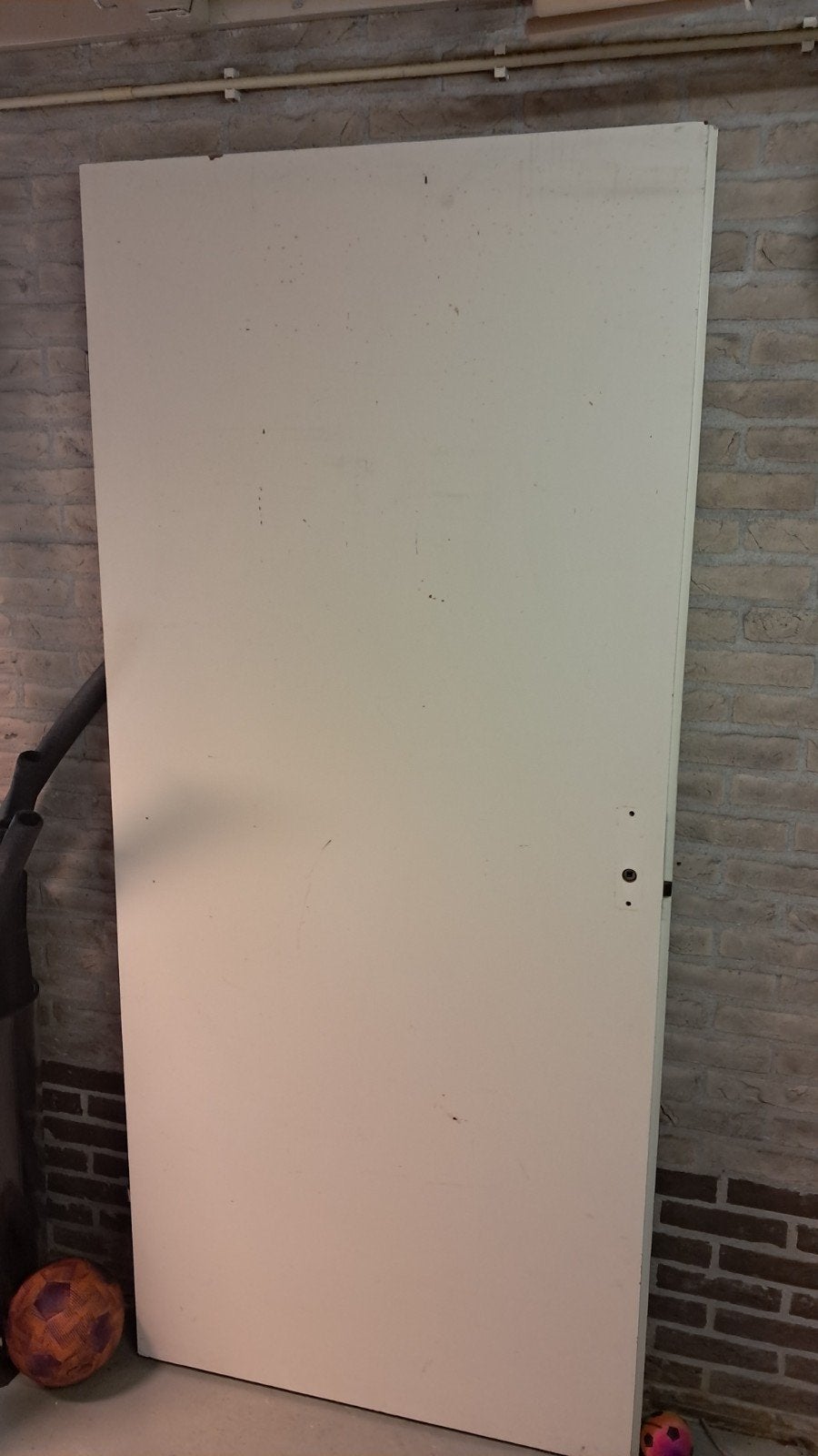 Opdekdeur 210x 95 cm, Ophalen, Gebruikt, 80 tot 100 cm, Binnendeur