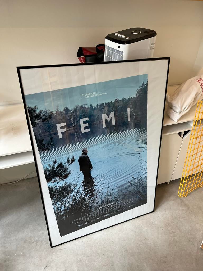 Poster lijst glas, Huis en Inrichting, Woonaccessoires | Lijsten, Ophalen, Metaal of Aluminium, Zo goed als nieuw, 75 cm of meer