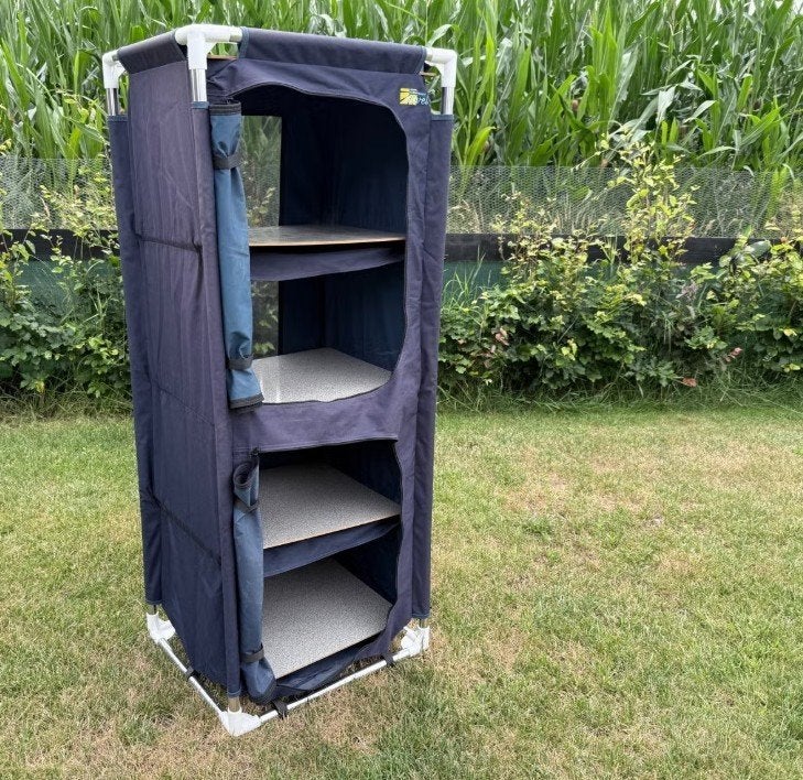 Campart Travel Kast met 4 planken, Caravans en Kamperen, Ophalen, Gebruikt, Campingkast