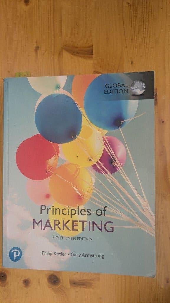 Principles of Marketing 18th Ed Global, 9781292341132, Boeken, Ophalen, Zo goed als nieuw, Economie en Marketing